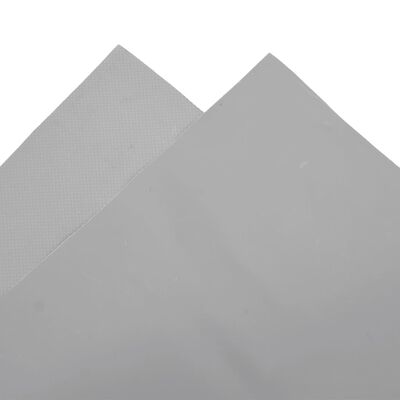 vidaXL Lona gris 1,5x20 m 650 g/m²