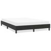 vidaXL Estructura de cama sin colch&oacute;n terciopelo negro 140x210 cm
