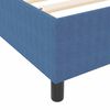 vidaXL Cama tipo Box Spring Azul y 160 x 200 cm Tela de Pana