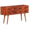vidaXL Aparador de madera maciza de mango 110x30x59 cm