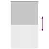 vidaXL Estor enrollable opaco 104,4x175 cm, tela, ancho 100 cm, gris