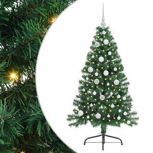vidaXL &Aacute;rbol de Navidad Artificial Preiluminado Verde 120 cm PVC