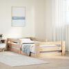 vidaXL Estructura de cama sin colch&oacute;n 80x160 cm madera maciza de pino