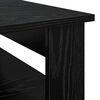 vidaXL Mesa de Caf&eacute; Roble Negro 64 x 54 x 44 cm Madera de ingenier&iacute;a