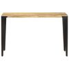 vidaXL Mesa de comedor de madera maciza de mango 120x60x76 cm