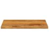 vidaXL Tablero de mesa rectangular madera maciza mango 60x20x2,5 cm