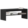vidaXL Mueble para TV madera contrachapada negro100x40x40 cm