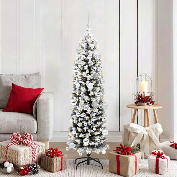 vidaXL &Aacute;rbol de Navidad artificial Verde 150 cm PVC, Acero y Pl&aacute;stico
