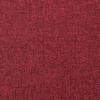 vidaXL Sillón reclinable de masaje 3 plazas tela rojo tinto