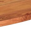 vidaXL Tablero de mesa ovalado madera maciza de acacia 90x40x2,5 cm