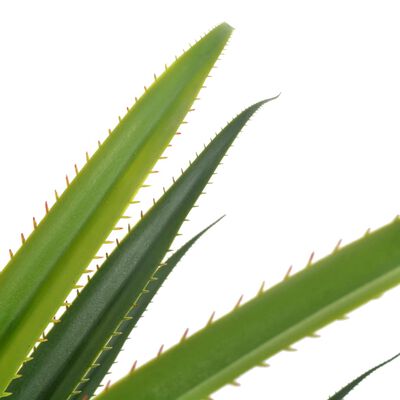 vidaXL Planta artificial yuca con macetero verde 145 cm
