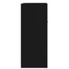 vidaXL Armario de ba&ntilde;o madera contrachapada negro 60x33x80 cm