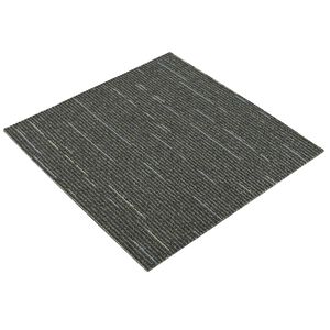vidaXL Azulejo de alfombra Rayado Verde Claro 50 x 50 cm 36 uds.
