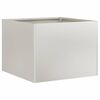 vidaXL Jardinera 40x40x30 cm acero inoxidable