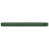 vidaXL Jardinera arriate acero galvanizado verde 523x140x36 cm