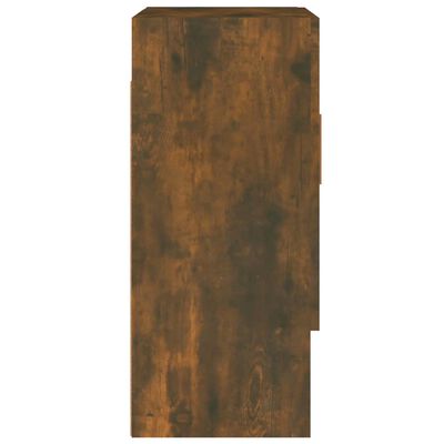 vidaXL Armario de pared madera contrachapada roble ahumado 60x31x70 cm