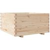 vidaXL Jardinera madera maciza de pino 90x90x49,5 cm