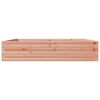 vidaXL Jardinera madera maciza de abeto Douglas 110x110x23 cm