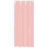 vidaXL Cortinas de gasa con ojales 2 uds rosa 140x225 cm