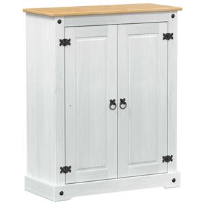 vidaXL Armario Zapatero 86 x 38,5 x 108 cm Madera de pino macizo