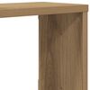 vidaXL Estantes cubo de pared 2 uds madera roble artisan 60x15x23 cm