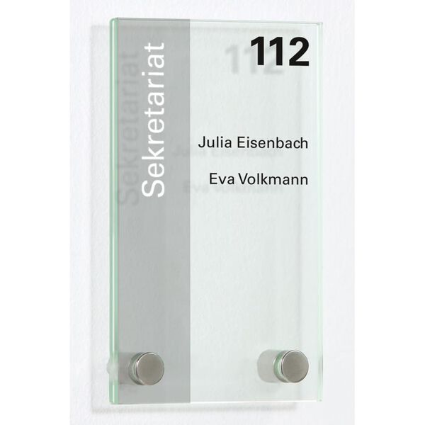 MOEDEL Cartel de puerta Galerie 16x10x2,5 cm