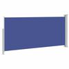 vidaXL Toldo lateral retr&aacute;ctil 140x300 cm azul