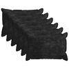 vidaXL Funda de almohada 6 uds. HOUTEN Gris antracita 30 x 50 cm