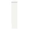 vidaXL Cubierta para radiador MDF blanco 152x19x81,5 cm