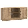 vidaXL Mueble de TV Roble Artesanal 102 x 34,5 x 47 cm