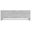 vidaXL Armario de madera contrachapada gris hormig&oacute;n 100x32,5x35 cm