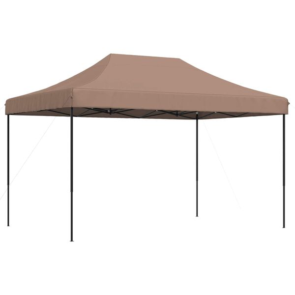 vidaXL Tienda de fiesta plegable Pop-Up marr&oacute;n 440x292x315 cm