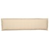 vidaXL Juego de Cojines para Palets 2 pcs Beige 150 x 40 x 8 cm