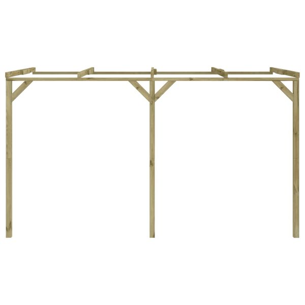 vidaXL P&eacute;rgola cobertizo de madera 2x4x2,2 m
