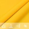vidaXL Toldo de vela cuadrado tela Oxford amarillo 4x4 m