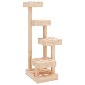 vidaXL &Aacute;rbol para gatos madera maciza de pino 45,5x49x103 cm