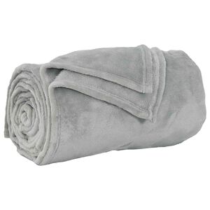 vidaXL Manta Gris 150 x 200 cm 0.78 kg Lana