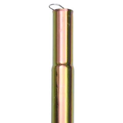 vidaXL Poste de toldo de vela de acero galvanizado 200 cm