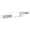 vidaXL Mueble de TV Montado en la Pared Montada en la pared Blanco