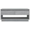 vidaXL Mesa de centro madera de ingeniería gris Sonoma 102,5x55x44 cm