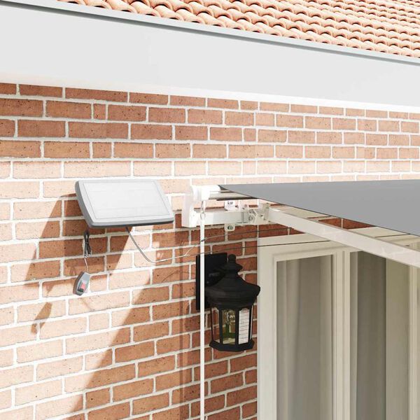 vidaXL Toldo con Manual 4 x 3 m Metal