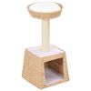vidaXL Rascador para gatos de hierba marina con poste de sisal