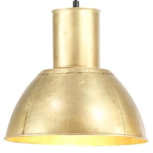 vidaXL L&aacute;mpara colgante redonda 25 W lat&oacute;n 28,5 cm E27