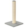 vidaXL Poste rascador para gatos gris claro 22x22x45 cm