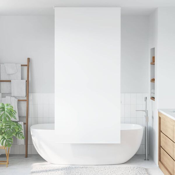 vidaXL Estor enrollable para ducha tela 90x240 cm ancho 86 cm