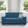 vidaXL Sof&aacute; de 2 plazas terciopelo azul 180x78x84 cm