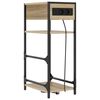 vidaXL Armario de Noche Roble Sonoma 40 x 27 x 76 cm