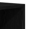 vidaXL Gabinete de TV Roble Negro 103,5 x 30 x 50 cm