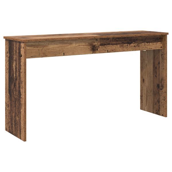 vidaXL Soporte para teclado Madera vieja 120 x 32 x 64 cm