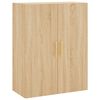vidaXL Armario de pared 2 unidades roble Sonoma 69,5x34x90 cm